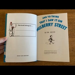 And To Think That I Saw It On Mulberry Street